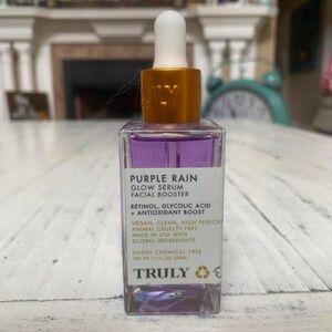 TRULY Purple Rain Glow Serum with Gold Cap